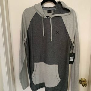 Gray hoodie by Hurley